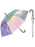 RainStoppers Iridescent Clear 46" A