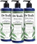 Dr Teal's Body Lotion, Cannabis Sativa Hemp Seed Oil & Essential Oils, 18 oz (Pack of 3)