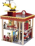 KidKraft Wooden Fire Station Set fo