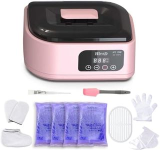 Paraffin Wax Machine for Hand and Feet,Touchscreen Paraffin Wax Warmer with Wax Moisturizing Paraffin Spa Wax Bath Kit, Large Capacity at Home for Smooth and Soft Skin