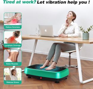 EvoSpark Dual Motor Vibration Plate – Full Body Fitness Machine