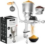 Atipikal Manual Grain Grinder - Molino para moler maiz, Flour mill grinder for home, Corn grinder mill, Grain mill grinder, Food mill hand crank, Grain mill for flour, Molino de mano para moler maiz