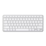 Satechi Slim EX1 Wireless Keyboard, Compact Keyboard for Mac, Windows, Android, Multi-Device 4-in-1 Connectivity (3xBluetooth + 2.4GHz), Instant OS Remap, USB-C Rechargeable Battery, Silver