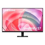 Samsung 32 Inch ViewFinity S7 High Resolution Black UHD Monitor with HDR 10, Multiple ports, Easy setup stand - (LS32D702EANXGO) [Canada Version] (2024)