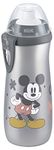 NUK Sports Cup Children's Drinking Bottle, 24+ Months, Leak-Proof Push-Pull Nozzle, Clip and Protective Cap, BPA-Free, 450 ml, Disney Minnie Mouse (Grey)