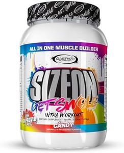 Gaspari Nutrition SizeOn, The Ultimate Hybrid Intra-Workout Amino Acid & Creatine Formula, Increased Muscle Volume & Muscle Recovery (3.59 Pounds, Rainbow Candy)