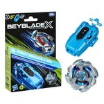 Beyblade X Cobalt Dragoon 2-60C Deluxe Left-Spin String Launcher Set