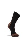 Fox River Heavyweight Steel-Toe Crew Cut Socks (2 Pack), Large, Black