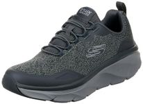 Skechers-Men's Sneakers-D'LUX Walker 2.0 - STEADYWAY-232719-GYNV-12 Gray/Navy