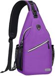 MOSISO Sling Backpack, Polyester Mu