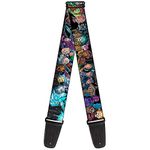 Buckle-Down Guitar Strap - Injustice League of America Issue #13 Villains - 2" Wide - 29-54" Length