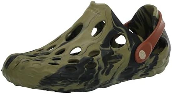 Merrell Men's Hydro MOC Sandal, Black/Mosstone, 12 UK