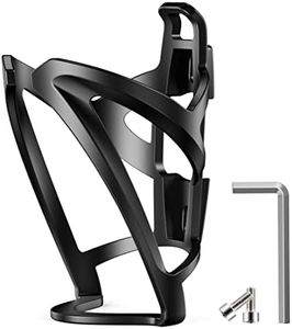 Bike Water Bottle Holder, WOCBUY Bicycle Water Bottle Holder Cage Bracket Fit 22-26 oz Bottle with Secure Screw Mounting, Perfect for Cycling, Commuting or Other Outdoor Activities