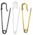 30 Pack Large Safety Pins, 4" Heavy Duty Blanket Pins for All Kinds of Handicrafts, Clothing, Blankets Upholstery, Laundry and Craft