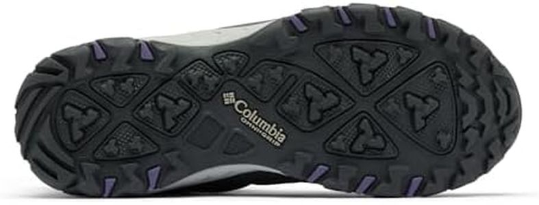 Columbia Women’s Waterproof Snow Boots, Black/Plum Purple – Size 5 UK