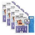 Bio Ouster Spa Purge Hot Tub Jet Cleaner - Hot Tub Chemicals, Inflatable Hot Tub Chemicals, Hot Tub Cleaner for Jets and Tubes, Spa Chemicals for Hot Tub, Spa Cleaner Hot Tub and Spa Chemical (4-Pack)