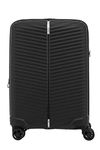 Samsonite Varro Polypropylene 55 cms Black Hardsided Cabin Luggage (SAM Varro SP55/20 EXP-Black)