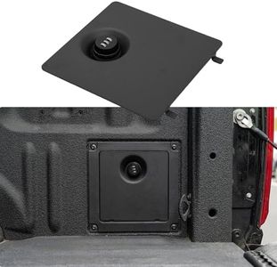 Maxzina Truck Security Lock Cover Compatible with 2024 2025 Ford F150 Code Locking Security Lid Bed Storage Bin Side Cover with Code Lock for 2024 F-150 Accessories