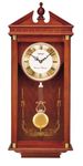 Seiko Wall Pendulum Clock Dark Brown Solid Oak Case