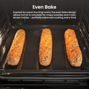 Hisense 77L Built-In Electric Single Oven – Stainless Steel, Steam Clean, Pizza Mode