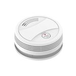 Houzmatic Smart WiFi Smoke Detector | | Smoke Density Sensor | 90dB Alarm | Visual Alerts | Safeguard Your Home/Office with Advanced Smoke Detection & Remote Monitoring