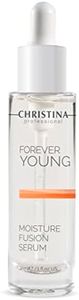 Christina Forever Young Moisture Fusion Peptide Serum for Face with Hyaluronic Acid | Accelerated Collagen Production Face Serum | Skin Regeneration | Post-Peeling Rehab | For All Skin Types 30ml