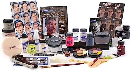 Graftobian Special FX Trauma Pro SFX Makeup Kit - Professional Makeup Kit for Halloween, Cosplay, and Movie, Easy-to-use Cosmetics Collection Set for Beginners, Complete Special Effects Makeup Kit