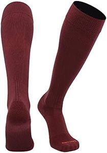 TCK Elite Finale Soccer Socks (Maroon, Medium)
