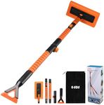 E-SDS 60” Snow Broom Ice Scraper Be