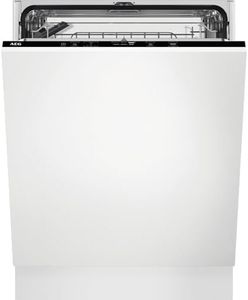 AEG 5000 Series integrated Dishwasher, AirDry Technology FSB54607Z, 60 cm,13 Settings, (Db) 44, Delay Start, Inverter Motor, Height Adjustable Basket, Touch Control, Built-In 818x596x550mm, Class C