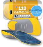 Dr. Scholl's Custom Fit Orthotic Inserts, CF110, Yellow, 1 Count (Pack of 1)