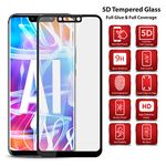 Full Screen Coverage Full Strong Adhesive Glue Tempered Glass Screen Protector for Samsung Galaxy A2 Core (2019) SM-A260FD New 5D 9H Hardness Anti-Scratch Shatter Proof Glass in Black