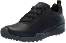 ECCO Men's Biom Hybrid BNY Waterproof Golf Shoe, Black, 10-10.5