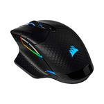 Corsair Dark CORE RGB PRO, Wireless FPS/MOBA Gaming Mouse with Slipstream Technology, Black, Backlit RGB LED, 18000 DPI, Optical