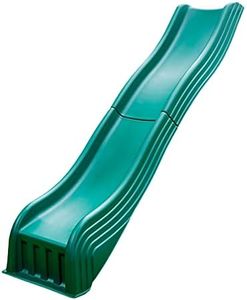 Swing-N-Slide WS 5037 Two Piece Plastic Cool Wave Slide for Swing Sets- Swing Set Replacement Slide, Green