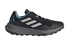 Adidas Women Mesh TRACEFINDER W, Trail Running Shoes, CBLACK/GRETWO/Minton, UK-4