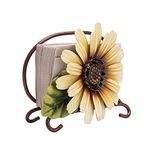 Table Napkin Holder, Sunflower Floral Tabletop Tissue Dispenser Vintage Napkin Rack Holder for Kitchen Countertop Dining Picnic Table Decoration,Tools & Gadget Sets