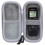 Aproca Hard Storage Travel Case for Sony ICD-PX470 Digital Voice Recorder/Microsoft LifeCam HD-3000/BAFX Products - Decibel Meter/Sound Pressure Level Reader