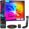 Govee TV Hintergrundbeleuchtung 3 Lite mit Fish-Eye Korrektur Funktion, Sync für 55-65 Zoll TVs, 3,6M RGBICW WiFi TV LED Strip mit Kamera, 4 Farben in 1 Lampenperle, Sprach- & APP-Steuerung
