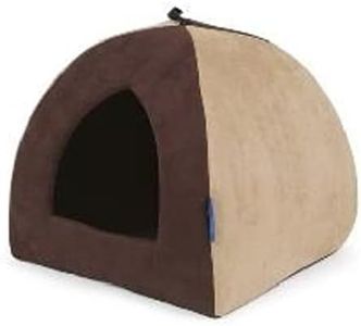 Cat Bed Ancol Sleepy Paws Pyramid - Faux Suede