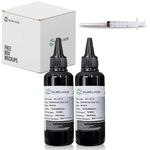 Universal Dye Refill Ink Kits Suit for Eposn Canon HP Brother Lexmark Samsung Dell Kodak Inkjet Printer Compatible Cartridges Refillable Cartridge CISS CIS System,2 Black ,200ml