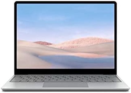 Microsoft Surface Laptop Go (Windows 10, écran tactile 12,45", Intel Core i5, 8 Go RAM, 256 Go SSD, clavier AZERTY français) - Platine - L'ordinateur portable Surface le plus léger