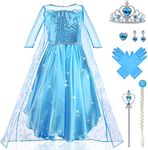 URAQT Elsa Dress, Elsa Princess Cos