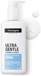 Neutrogena Ultra Gentle Foaming Cleanser | Face Wash for All Skin Types including Sensitive Skin | 6X Gentler Cleansing with Barriercare Technology for Men & Women | Cleanses Dirt and Oil | Hydrates & Protects Skin Barrie