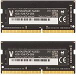 V-Color 32GB (2 x16GB) Upgrade for Apple 2019 iMac 27-inch w/Retina 5K Display DDR4 Non ECC 2666MHz (PC4-21300) CL19 1.2V SO-DIMM (TN416G26D819K-VC)