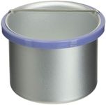 Satin Smooth Empty Metal Wax Pot Can - Reusable Wax Warmer Container Insert for Hard Wax, Soft Wax, and Paraffin Wax