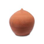 Hari Craft Clay Money Bank Big Size Mitti Gullak 8x7.5 Inch and Hand Made in Village