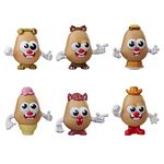 Mr. Potato Head Tots Mini Collectible Figures Multipack; Bundle of 6 Tots; Mini Collectible Toys for Kids Ages 3 and Up (Amazon Exclusive), Styles May Vary