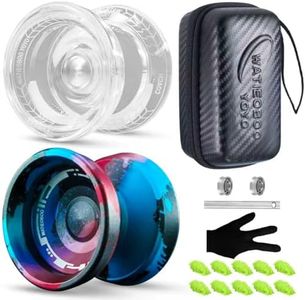 WATIEOBOOYOYO P02+M18 YoYo Perfect Set, Dual Mode yoyo (Professional Responsive and Non-Responsive), Suitable for Yo-yo Beginners Kids and Adult Professional Players, yoyo Tricks Performance