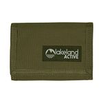 Lakeland Active Stowbank Classic Canvas Wallet - Moss Green